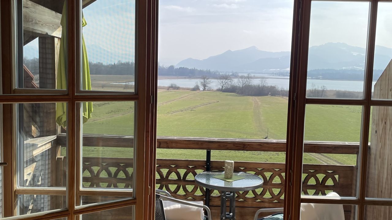 Zugang zum Südbalkon Zugang zum Südbalkon